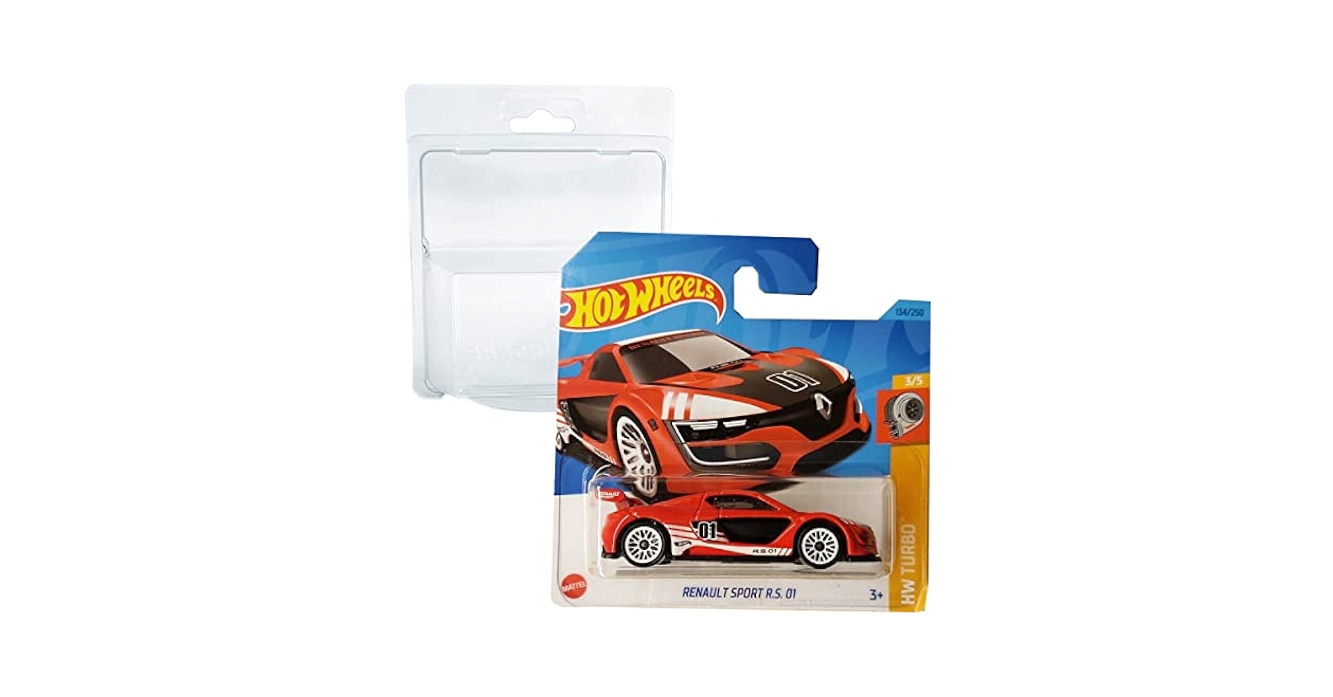 ミニカー Hot Wheels RENAULT SPORT R.S. 01 Hot Wheels Renault Sport R.S, 01 HW Turbo 3/5 (134/250